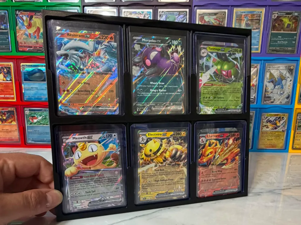 Caja o estuche: Top Loader Wall Display. Referencia del modelo original.
