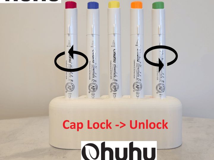 Ohuhu marker stand holder case box holder shelf