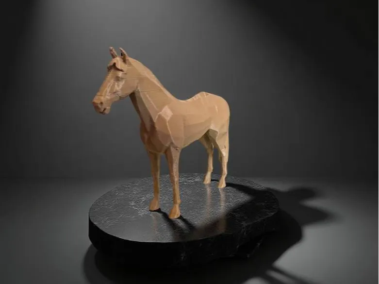 Low Poly Horse