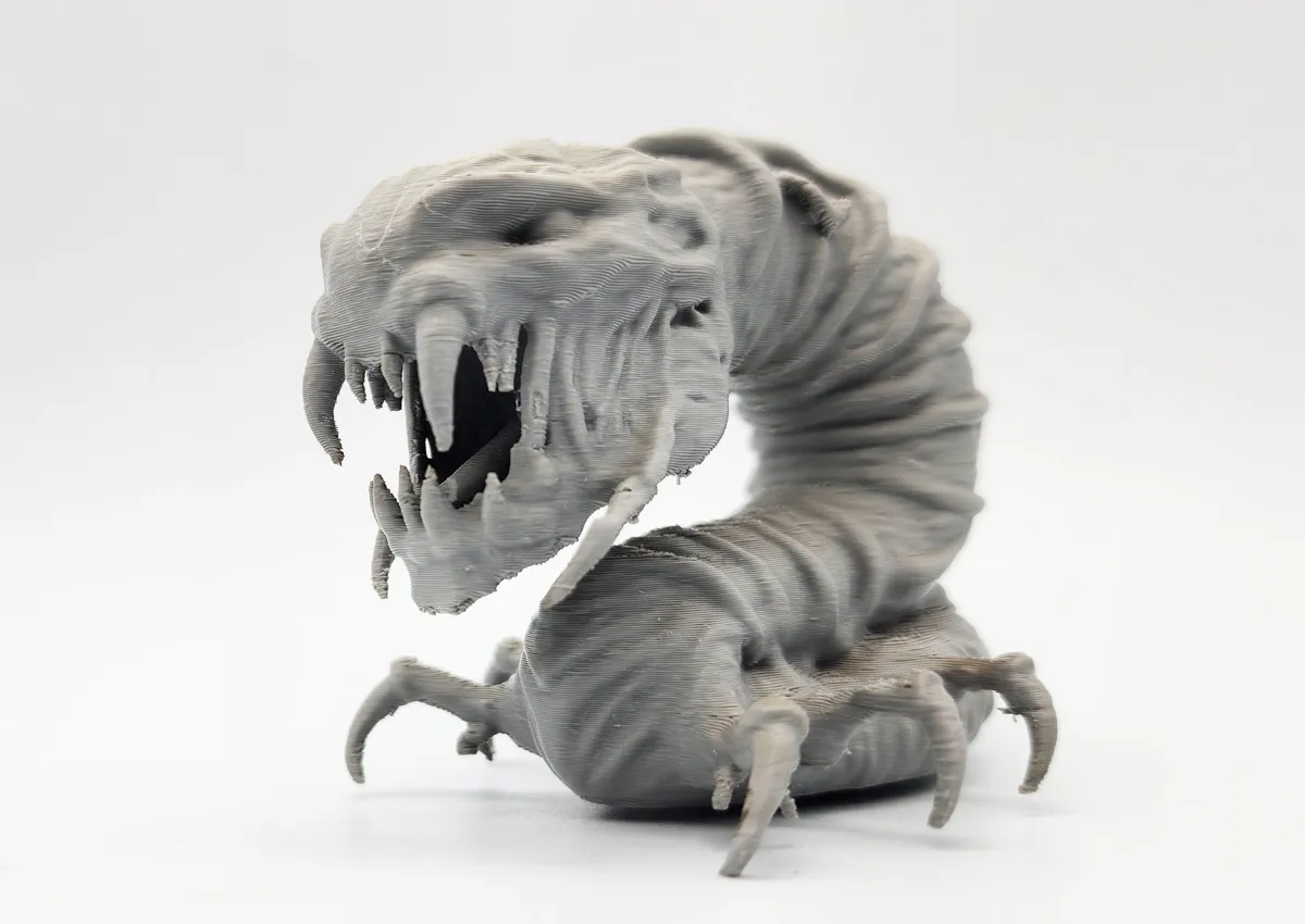 Figurine de ver mort-vivant