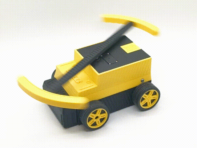Miniatura 2 do modelo 3D CyberBrick 大摆锤 射障装甲车 - 竞技️与竞速兼合