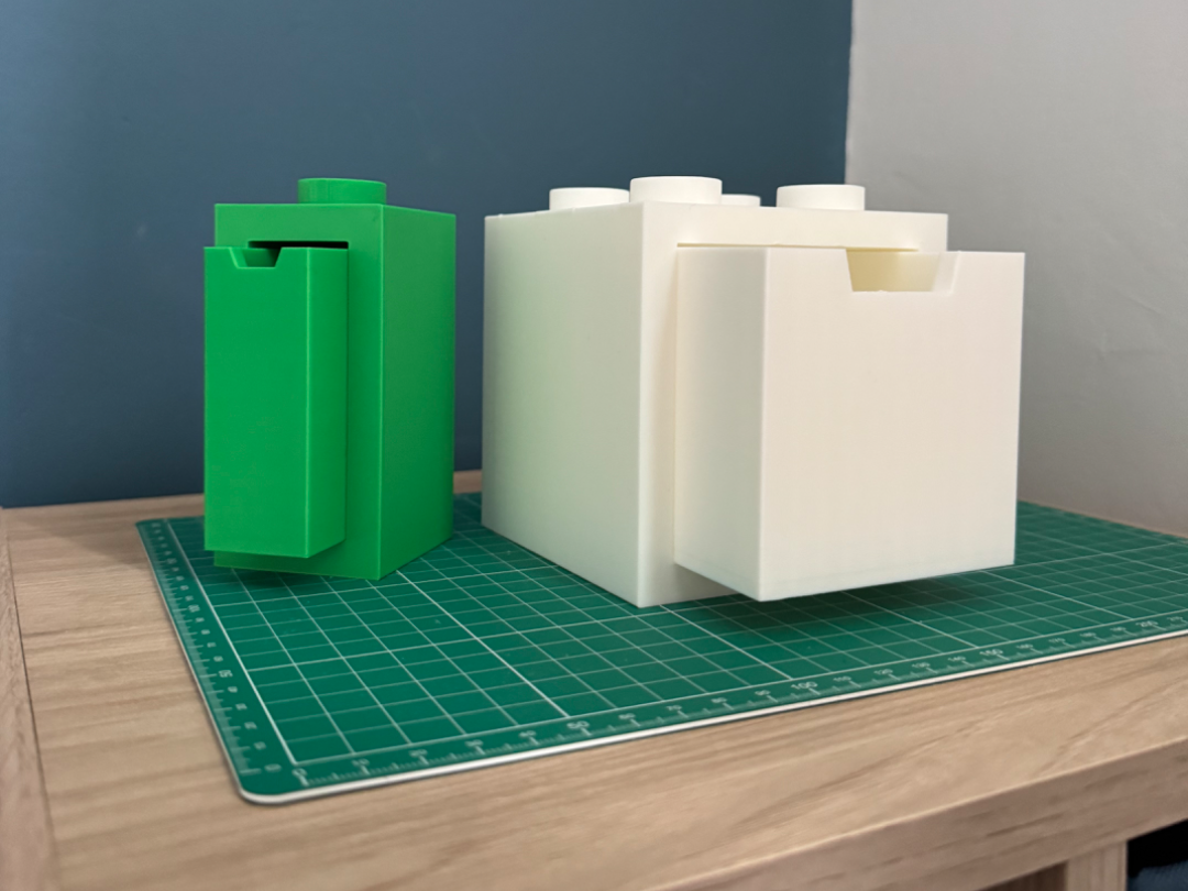 Rangement  en bloc de construction 3D model