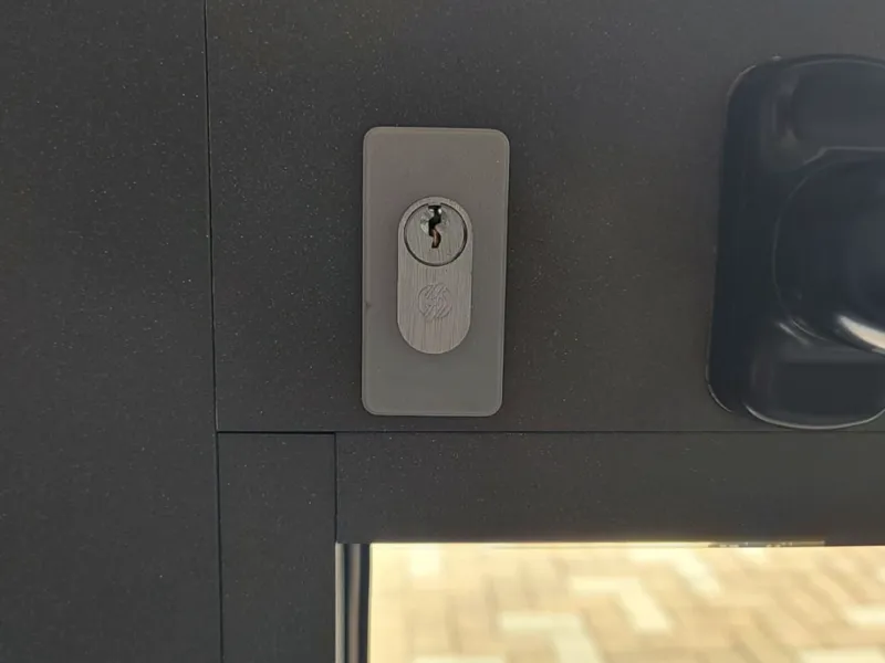 Lock Cylinder Cover (no screw)