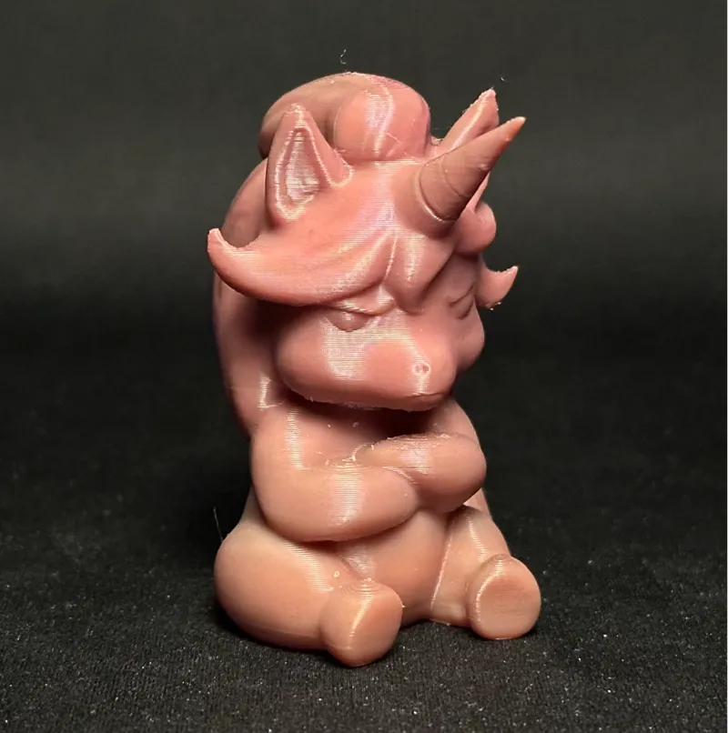 mürrisches Chibi Einhorn