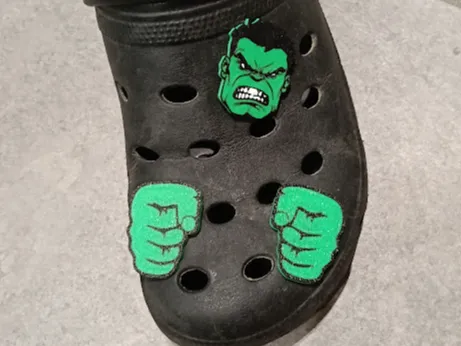 HULK Croc Charms – Easy Multicolor Jibbitz AMS