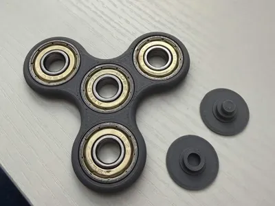 Fidget Spinner improved caps