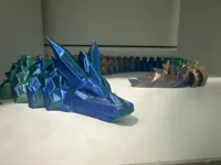 Bébé dragon de cristal flexible — photo 2