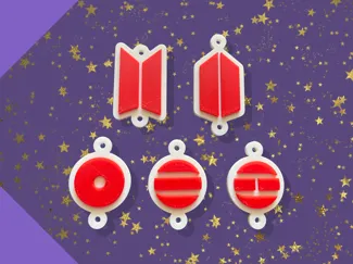 BTS - ARMY - ARIRANG LOGO - CHARMS