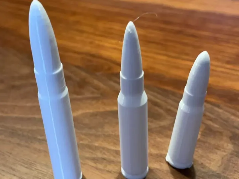 可拆卸空腔子弹模型