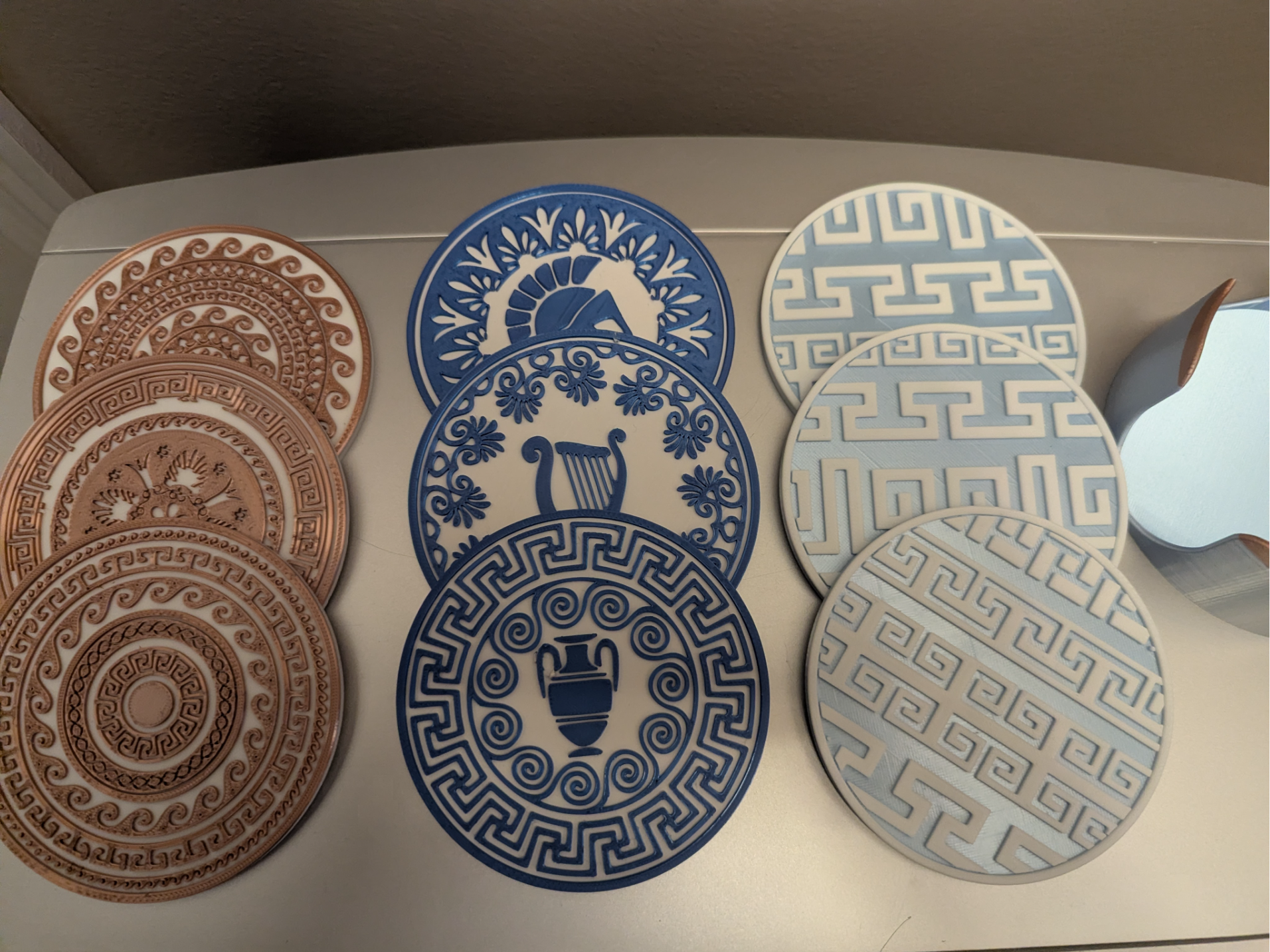 Greek Designs Coaster 