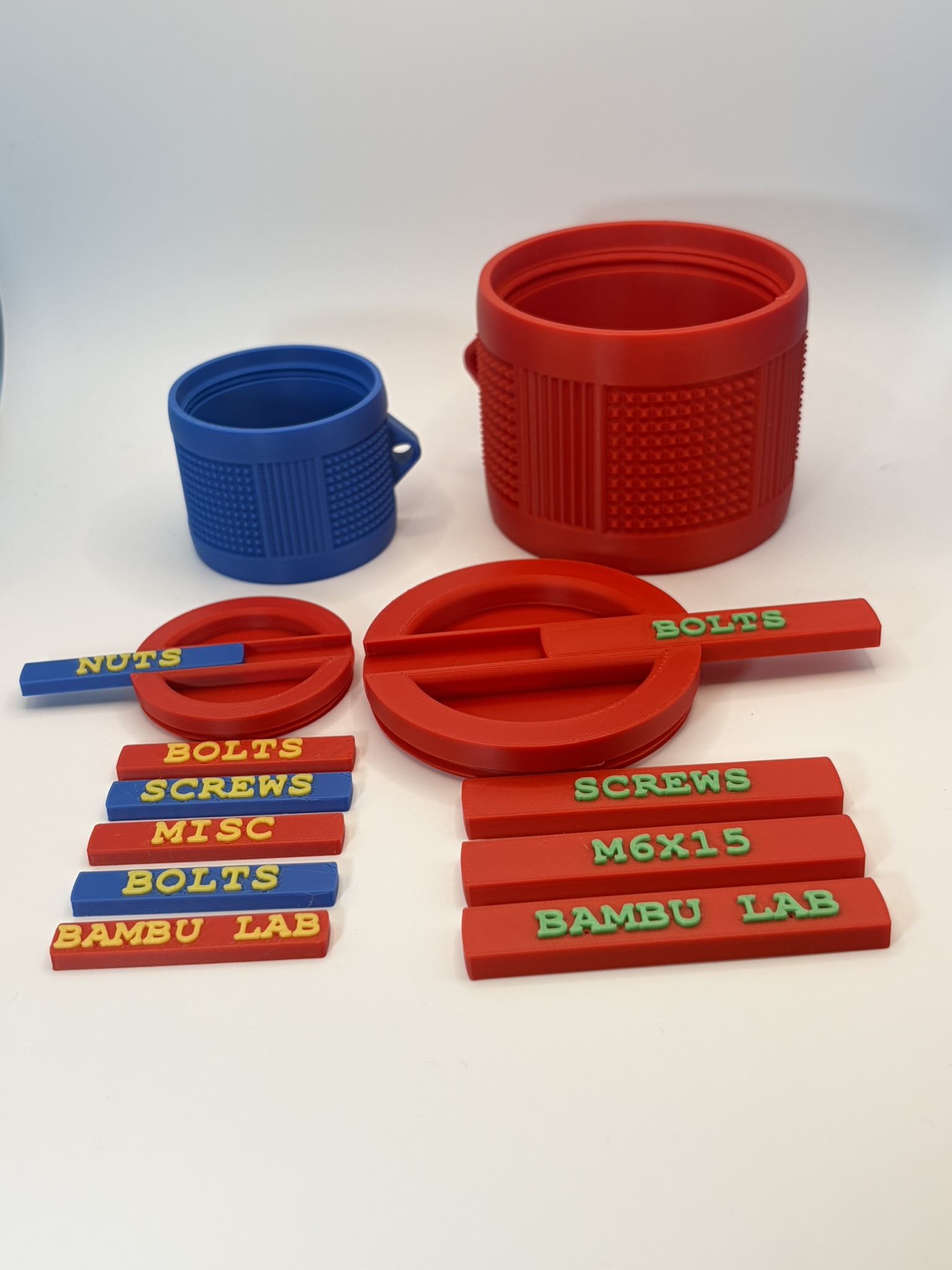 Miniatura 4 do modelo 3D modupod customizable screw top container