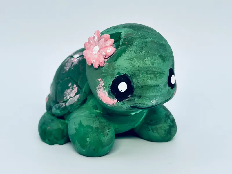 Adorable turtle - NOAMS - Hand painted
