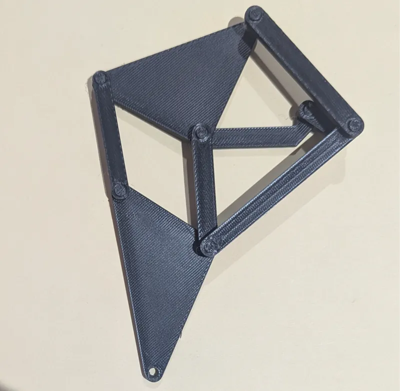 Stranbeest print in place leg assembly