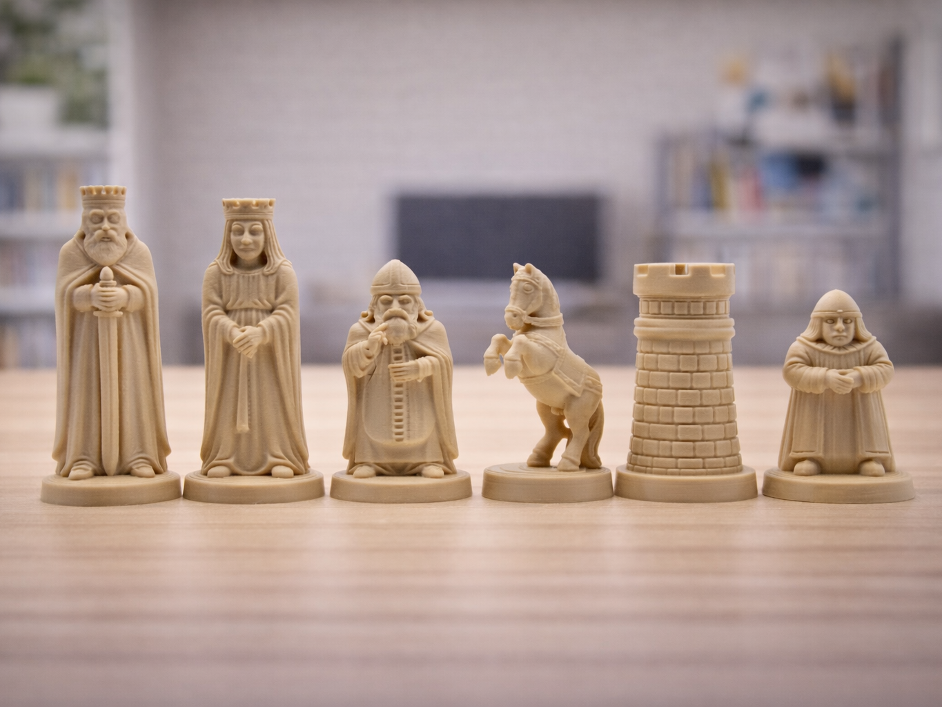 Old World Chess Set