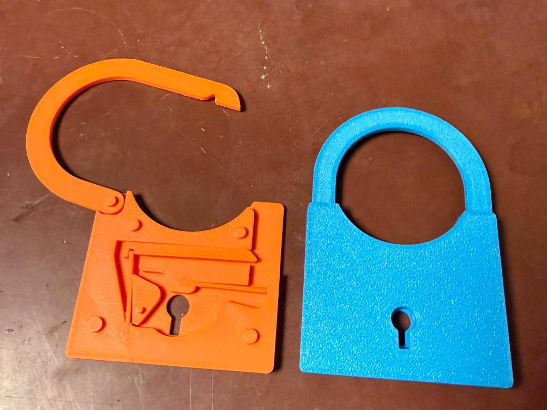 Lock and key, fully functional