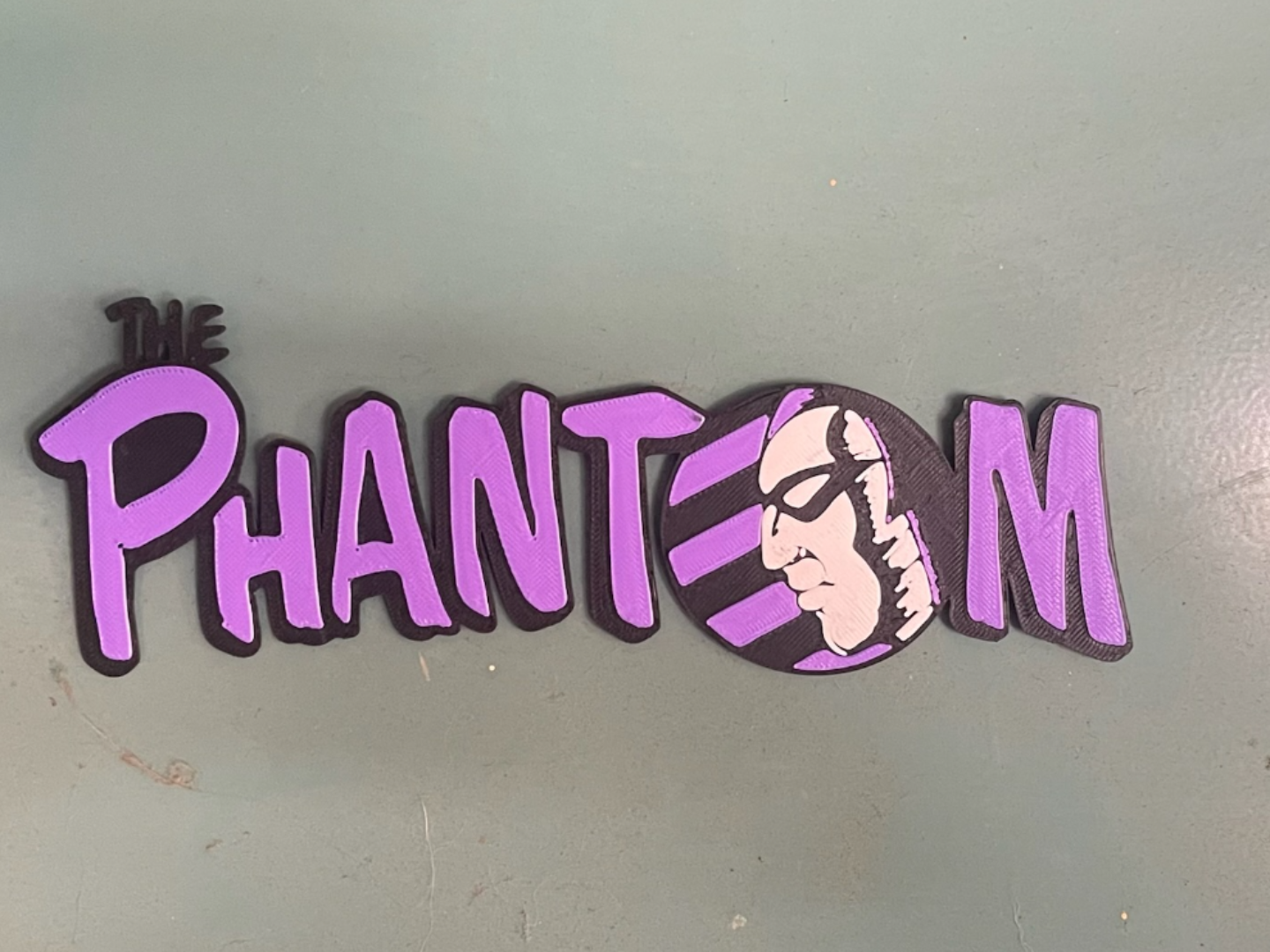 The Phantom Logo Plaque – "The Ghost Who Prints"