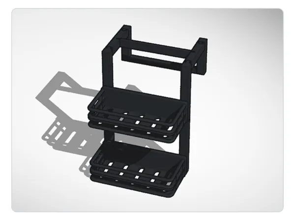 Support pour shampoing de salle de bain