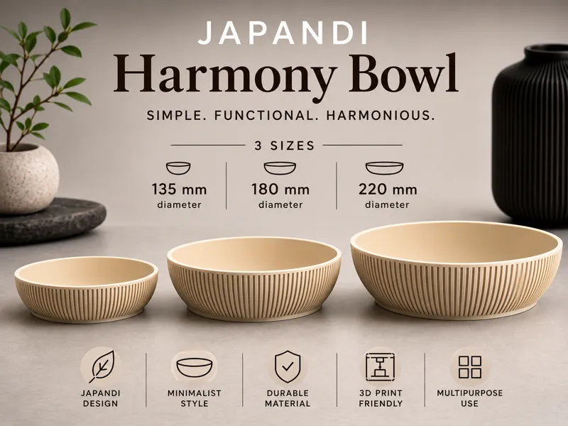 Japandi Harmony Bowl