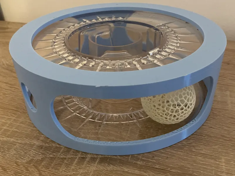 Recycled Spool / Toy with ball for Cats and Dogs 2