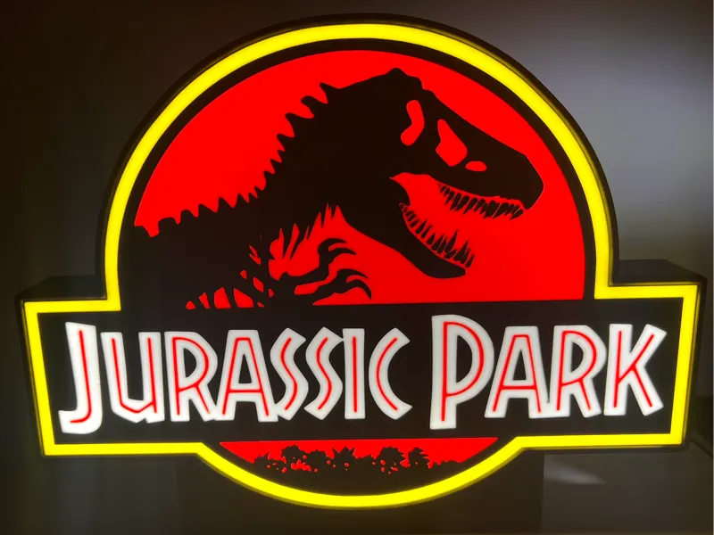 Jurassic Park Lightbox