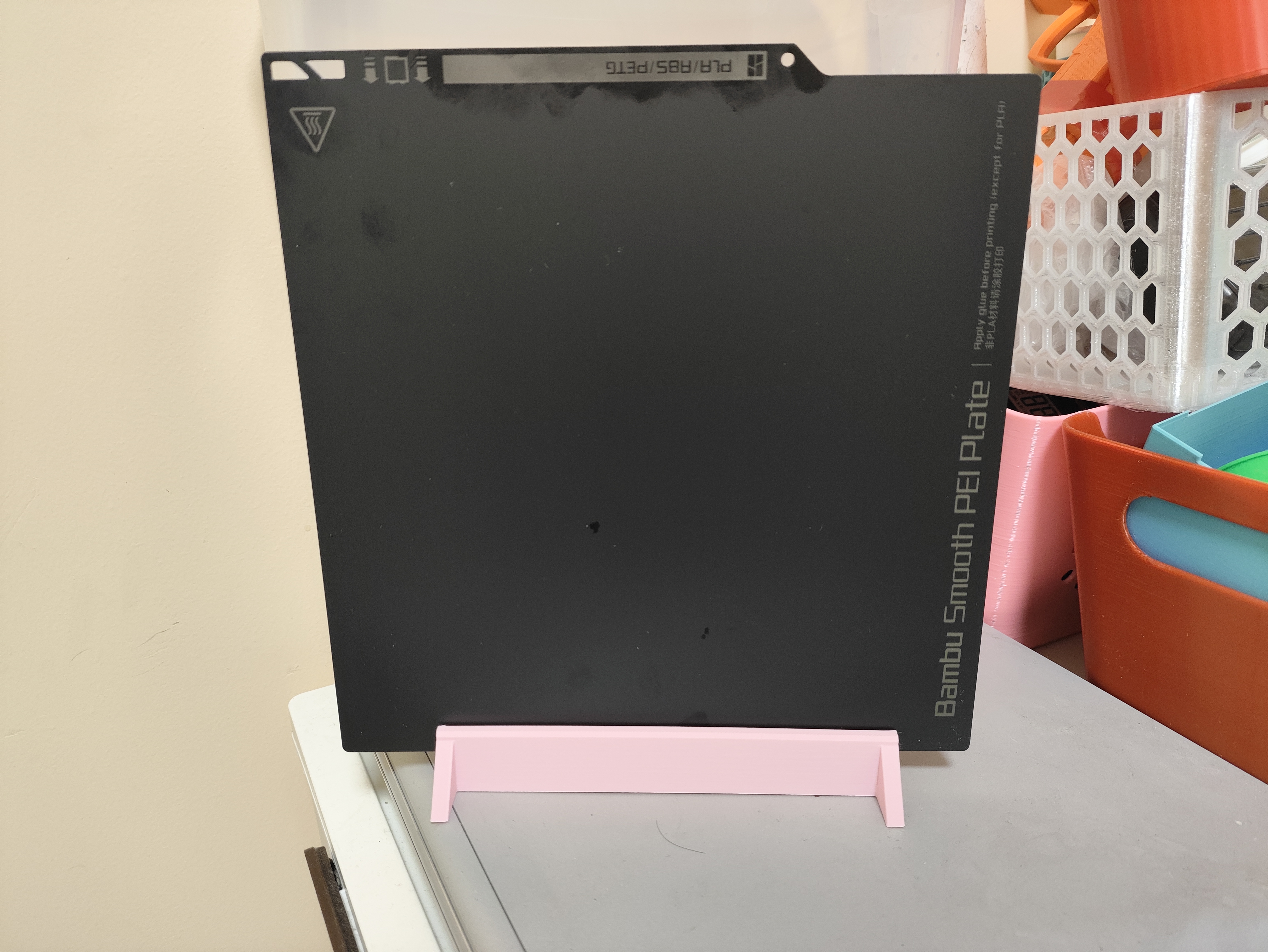 Miniatura 2 do modelo 3D 打印板支架、散热架