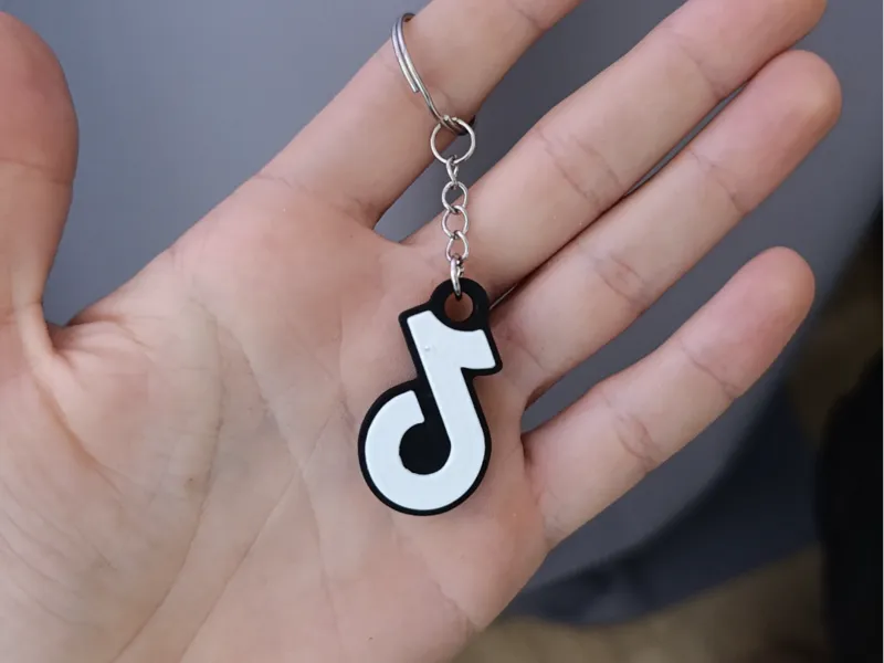 Tiktok Keychain