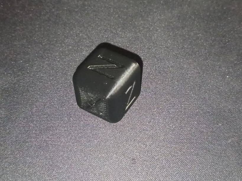 XYZ Calibration Cube Rounded Edges