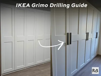 Ikea Grimo - Drilling Guide - Handles + Knobs
