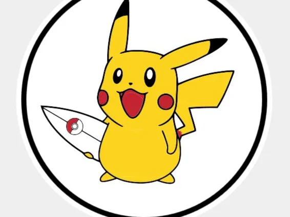 coaster pikachu