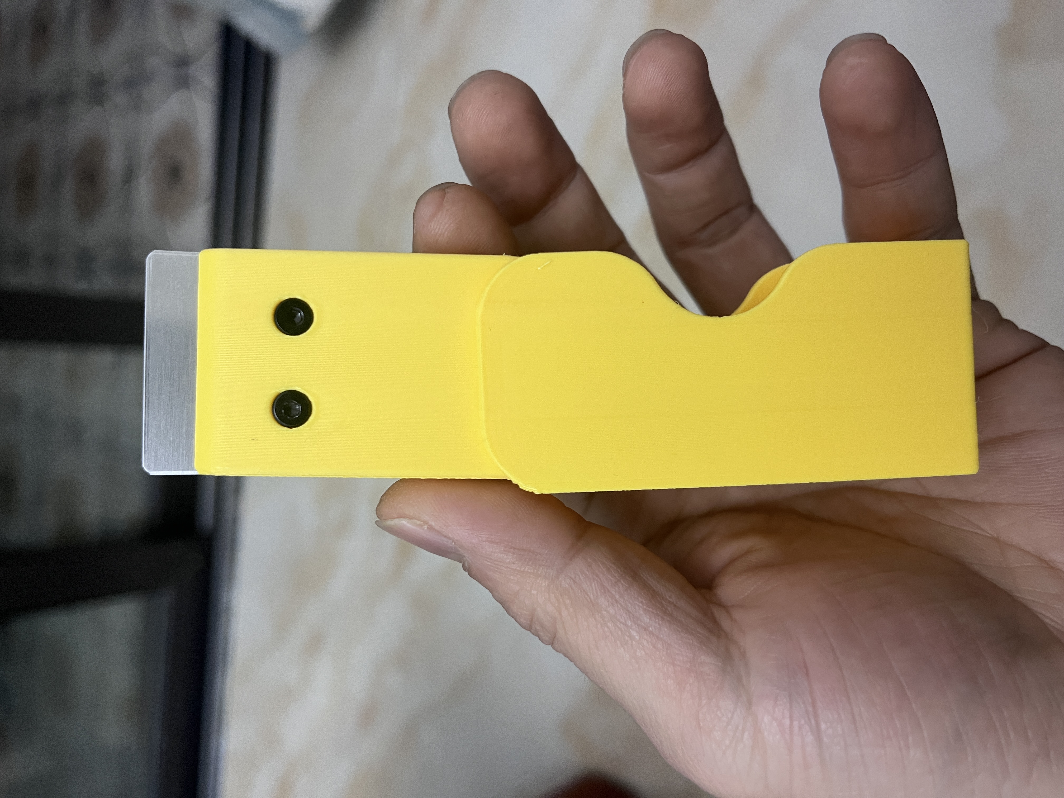 Miniatura 2 do modelo 3D 拓竹热床刮刀（一体打印）