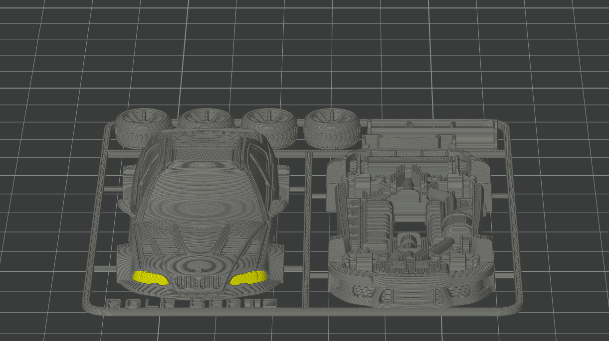 Miniatura 5 do modelo 3D BMW e46 GTR Kit Card