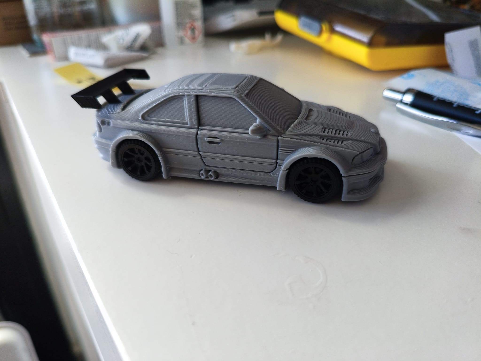 Miniatura 7 do modelo 3D BMW e46 GTR Kit Card