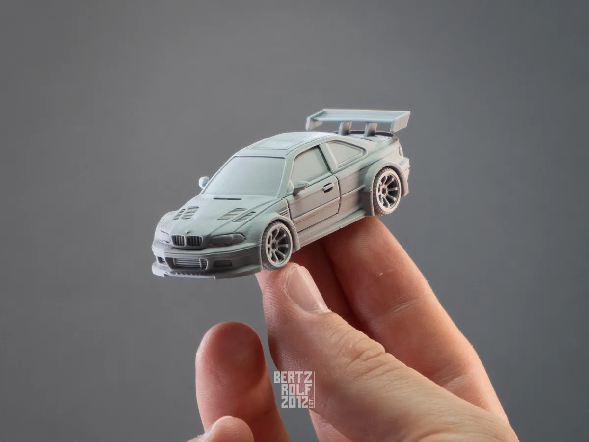 BMW E46 GTR Kit Card - Automotive - PLA - 3D printed product