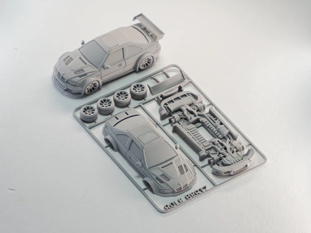 BMW E46 GTR Kit Card - Automotive - PLA - 3D printed product - фото 8