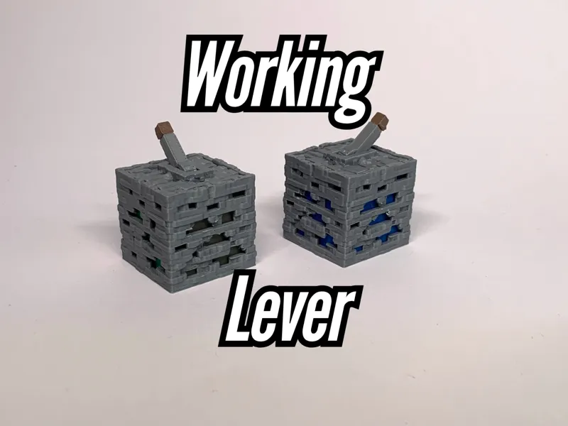 Minecraft Ore Lever Fidget