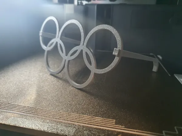 Lunettes fun anneaux olympiques