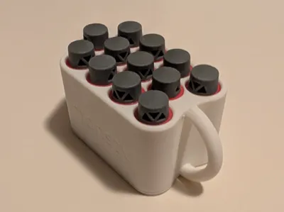 nerf half dart holder