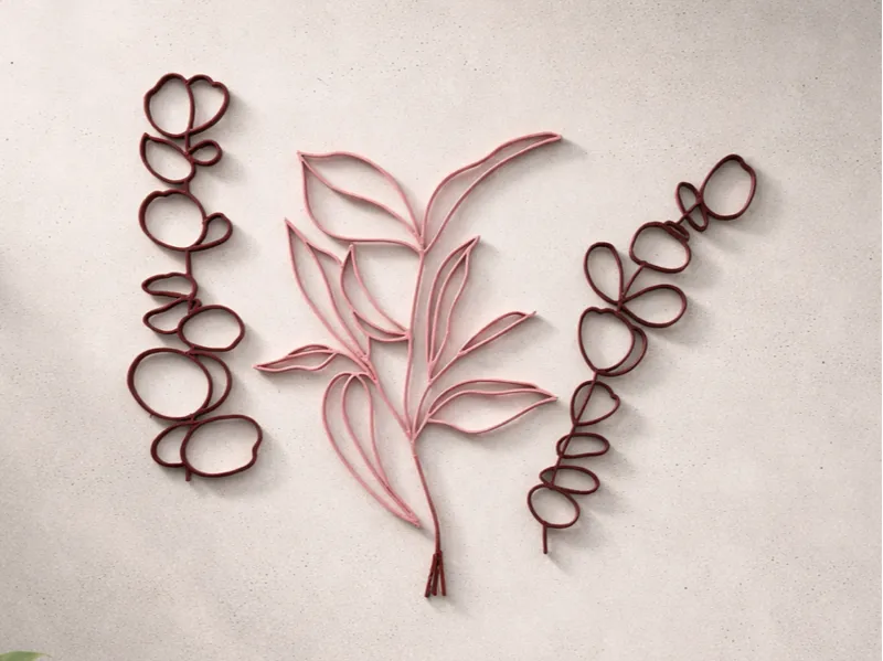 Floral Line Wall Art
