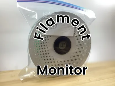 Filament Monitor Adapter - Temp & Humidity Display