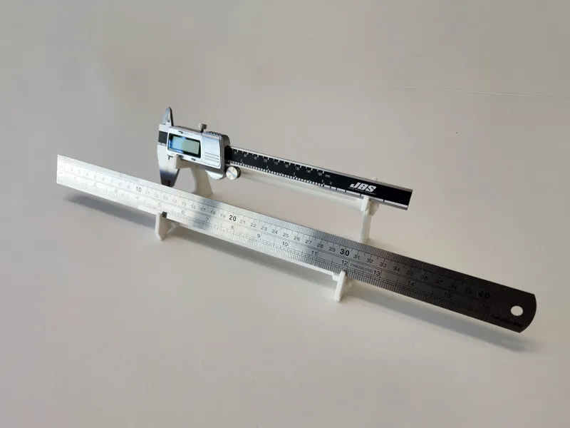 Ruler and Caliper Desk Display Holder
