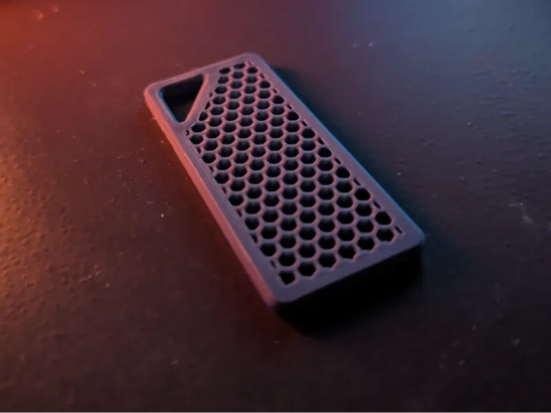 Infill keychain