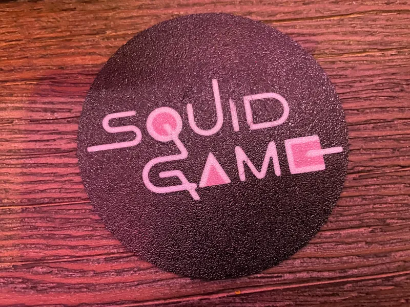 squid game serie 1/2/3 coaster