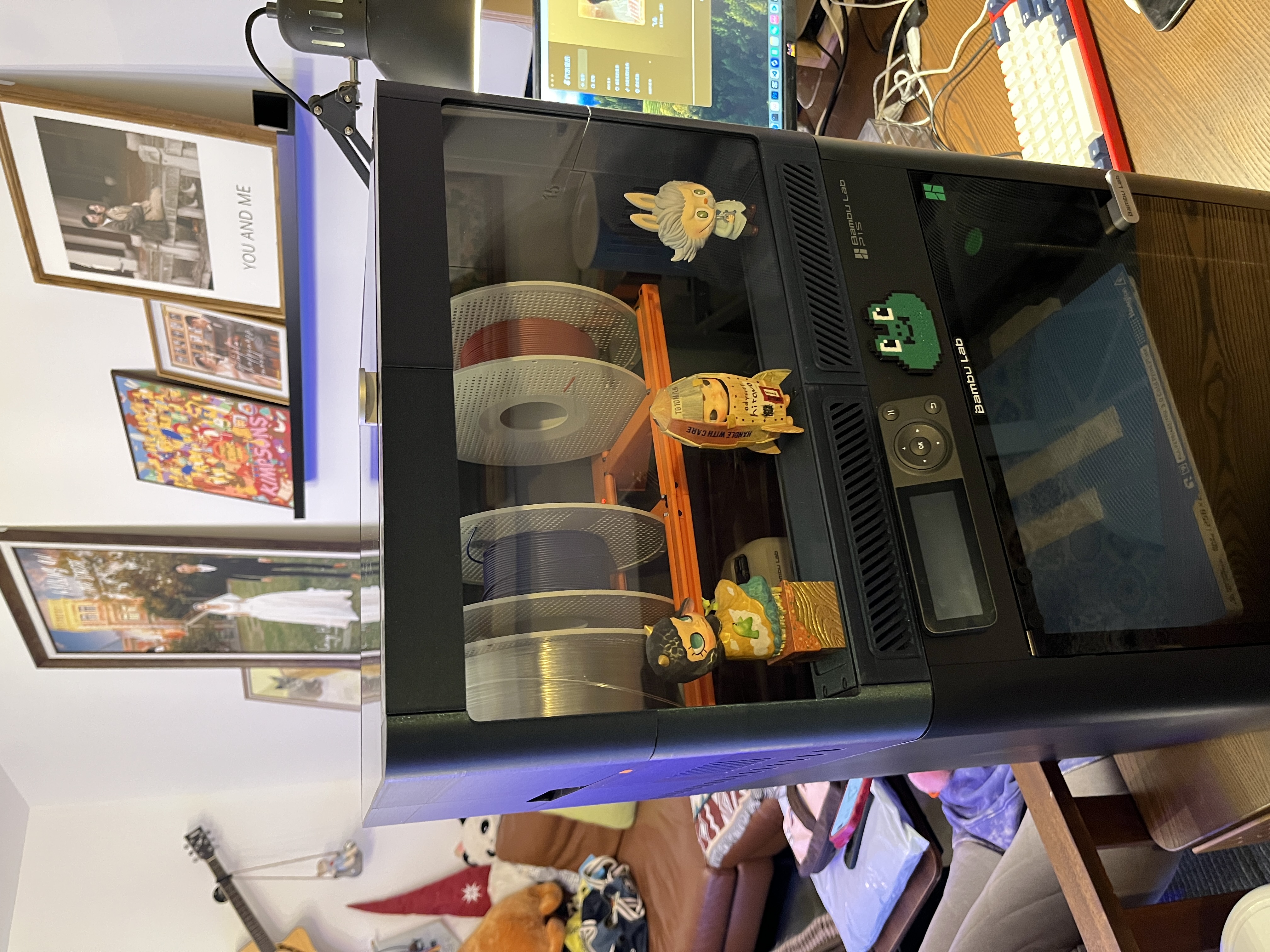 Miniatura 1 do modelo 3D P1/P2节能烘打一体增增高架