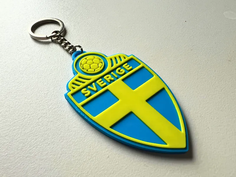 Sweden FIFA FootBall Keychain | Sverige