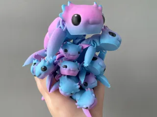 Articulated Happy Axolotl