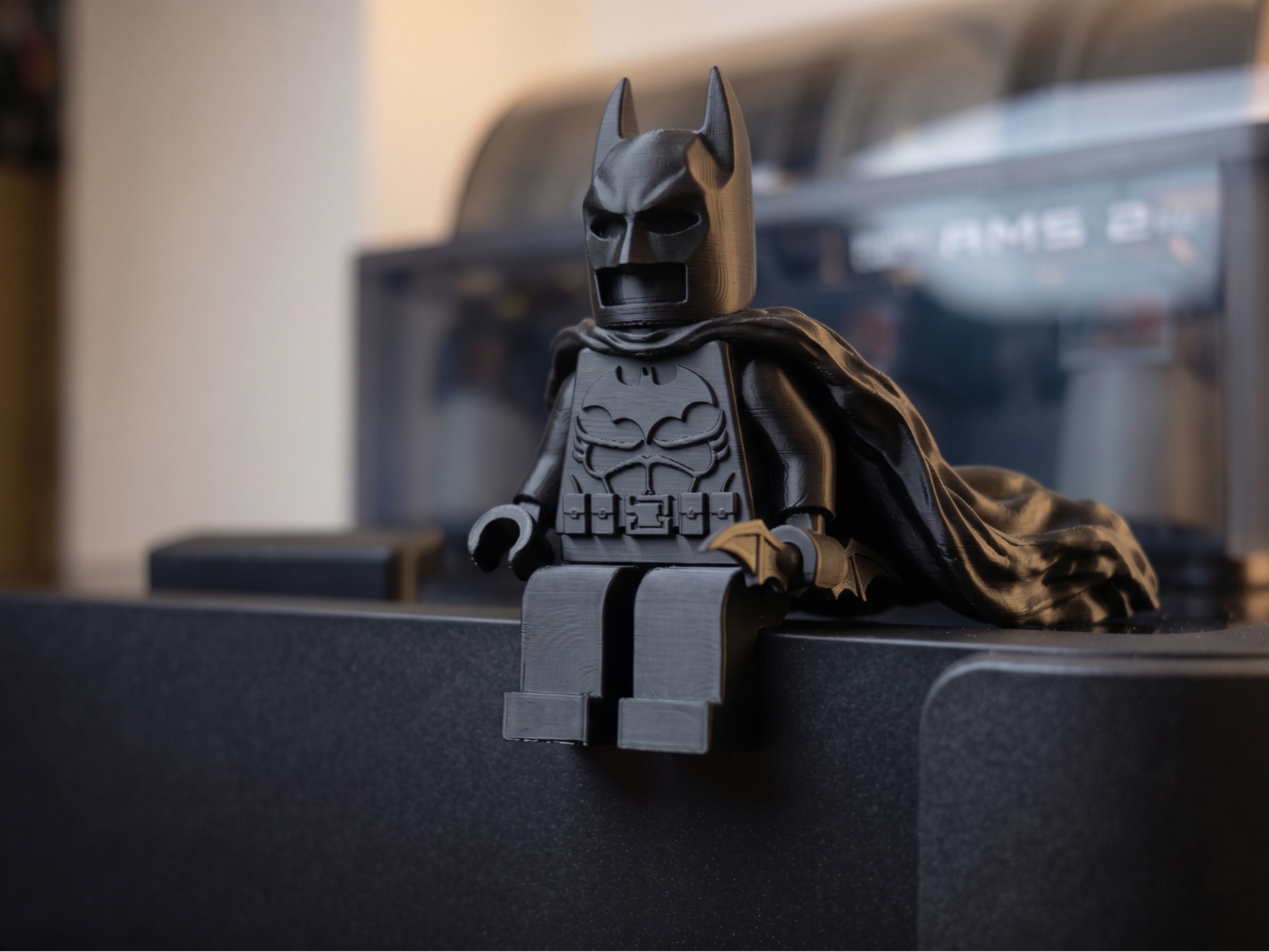 LegoBrick Batman Desk Buddy - Monitor Topper
