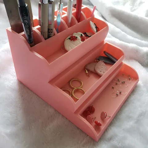 Polymer Clay Earring Artist Tools Organizer 2 view 2