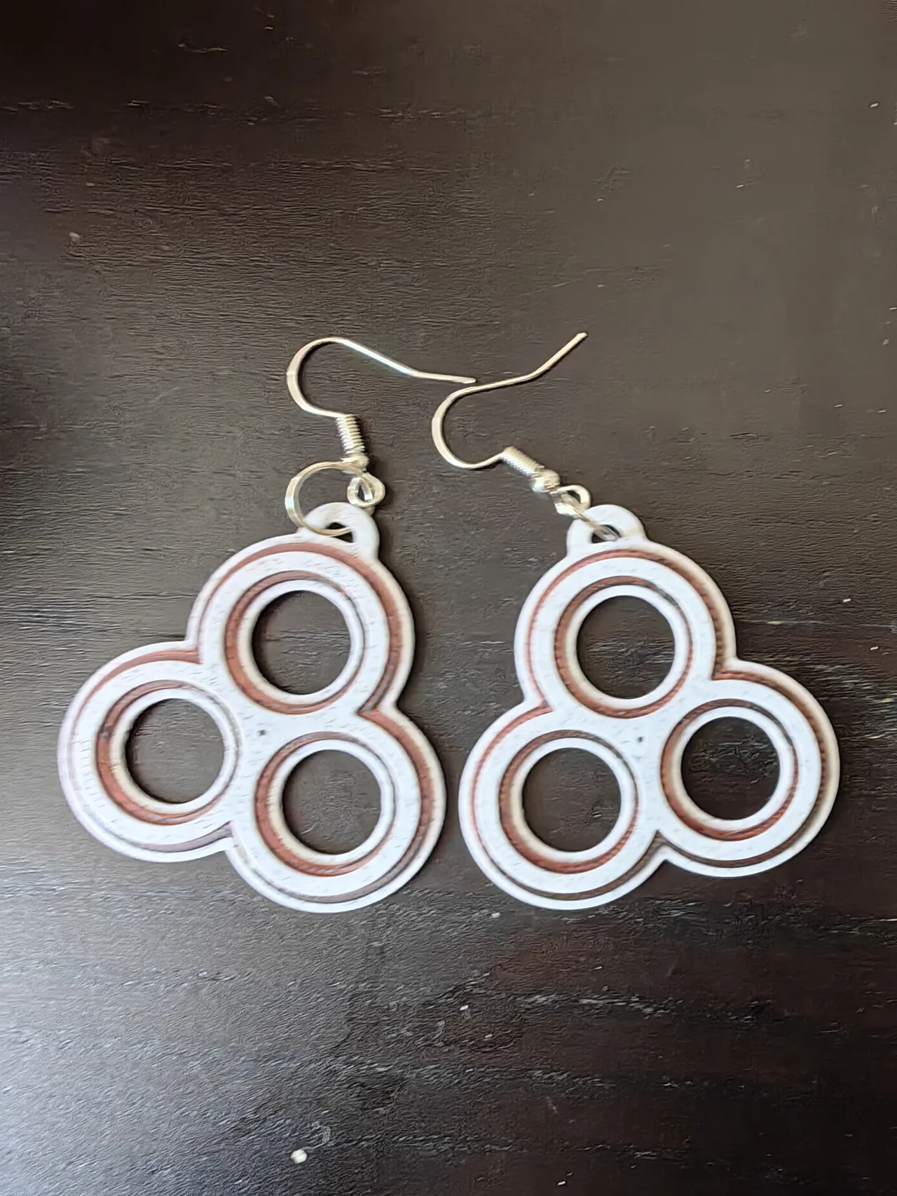 Earrings - Tangent Circles (3,4,5,6,9) view 2
