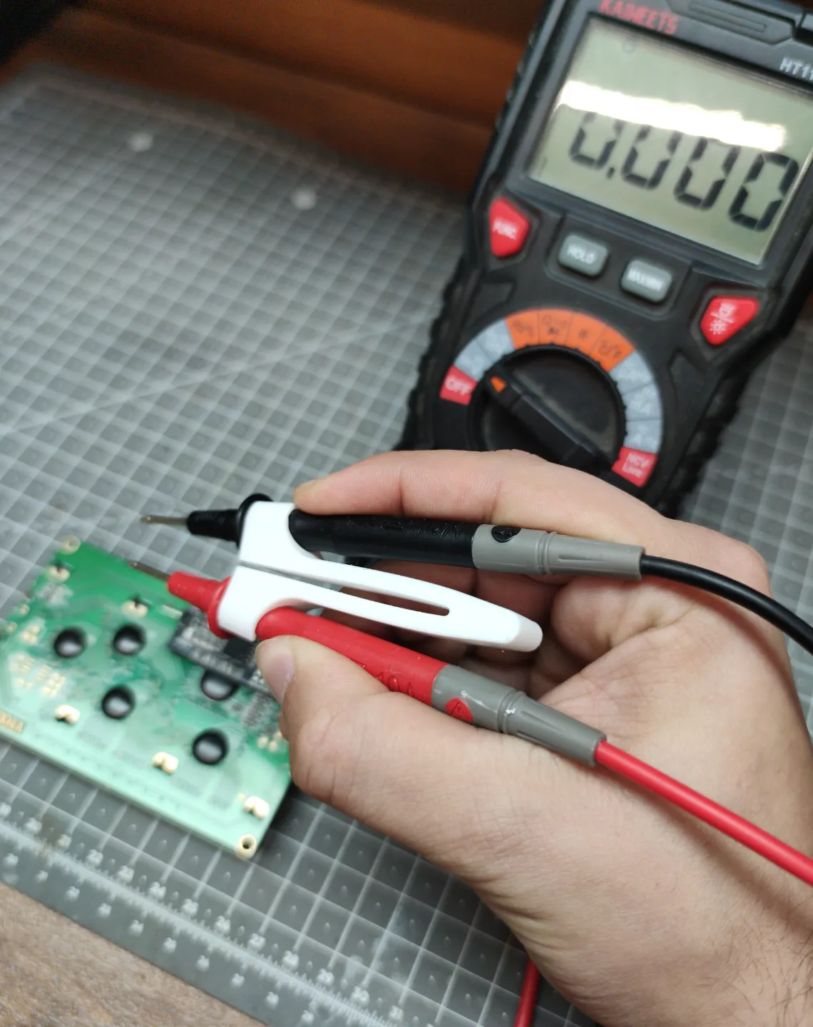 Multimeter Probe Tweezer Adapter view 3