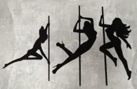 Décoration murale danseuses — photo 2